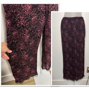 CJN Limited Y2K Butterfly Pants, Size Small